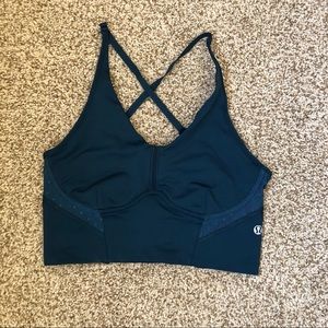 Lululemon turquoise Bra